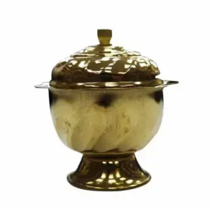 Brass Kum Kum Pot / Kunguma Chimizh