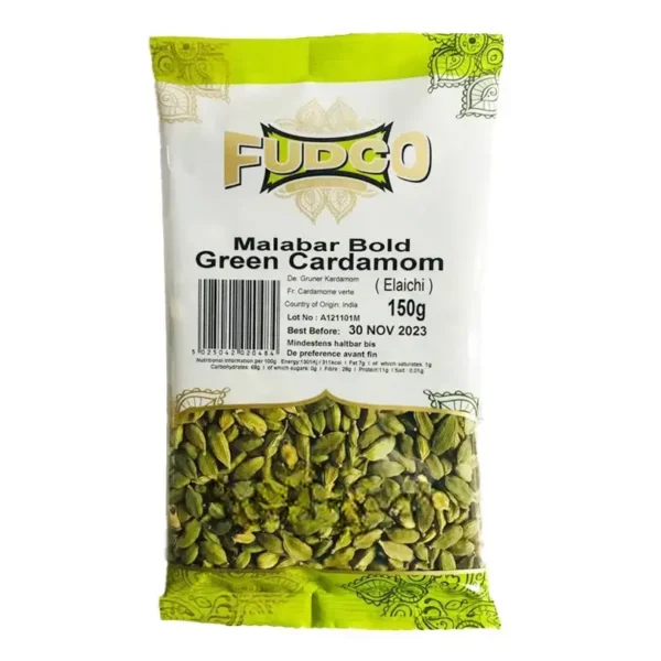 Fudco Cardamom Green Bold 150g