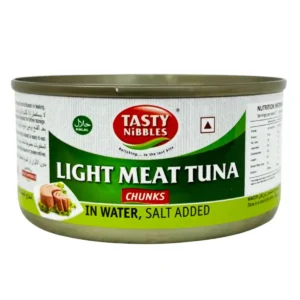 Tasty Nibbles Light Meat Tuna in Water (Salt Added) 185g