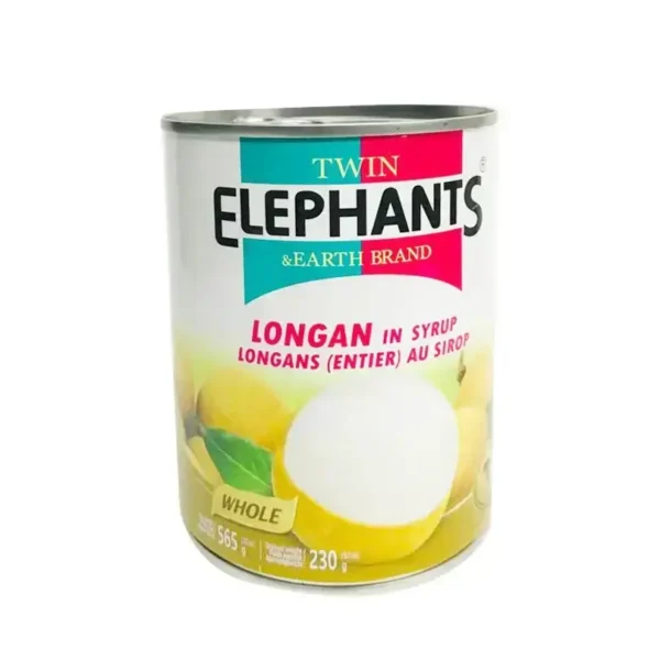 Twin Elephants Longan In Syrup 565G