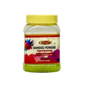 Veena's Rangoli Powder(Light Green Colour)200g