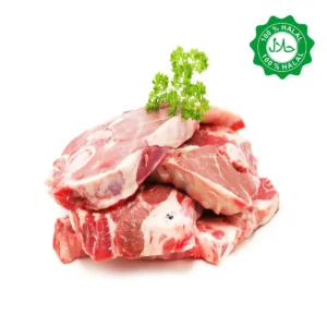 Fresh 100% Halal Diced Lamb Leg(with bone)