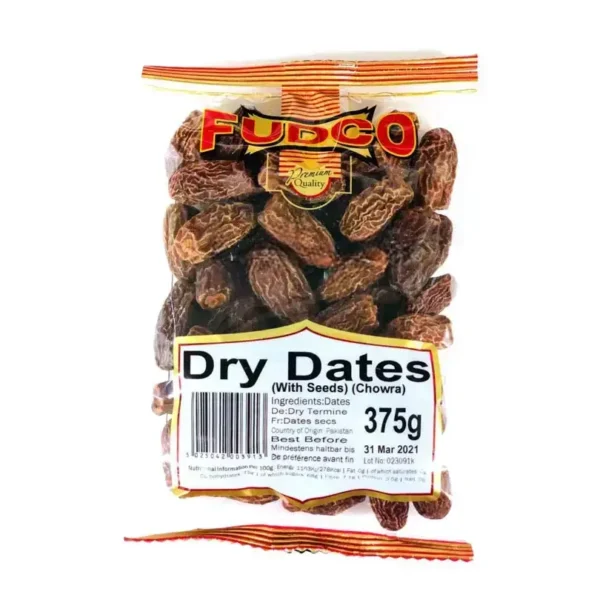 Fudco Dry Dates With Seeds