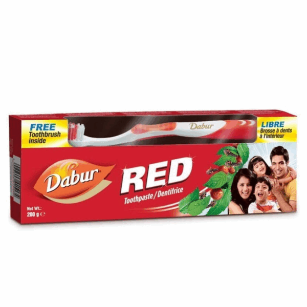 Dabur Toothpaste Red With Toothbrush 200g