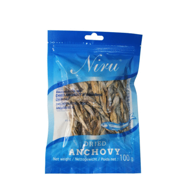 Niru Dried Anchovy Headless 100g