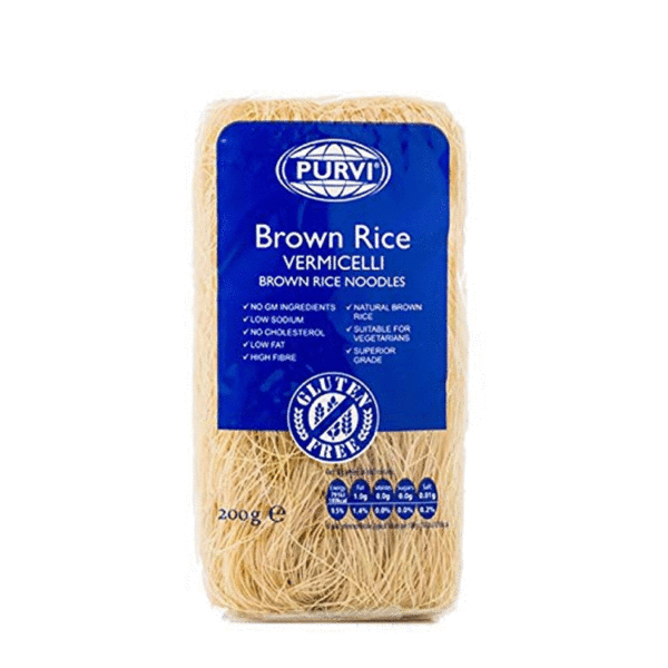 Purvi Brown Rice Vermicelli 200ml