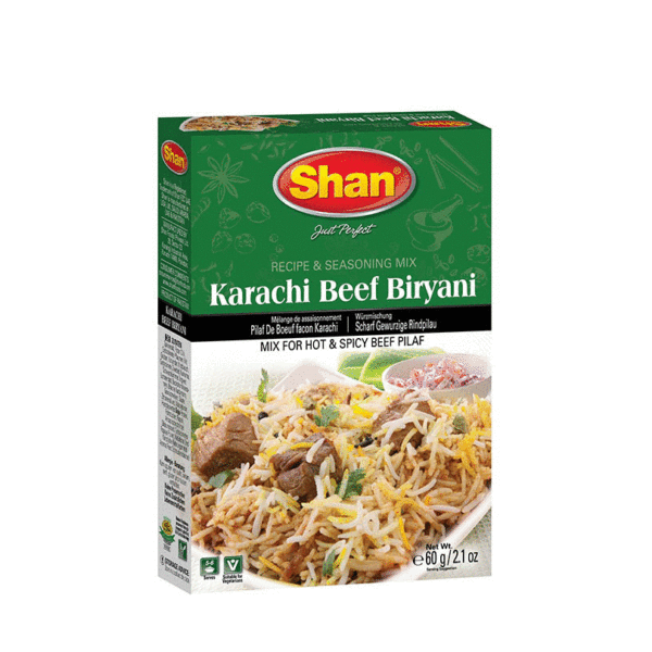 Shan Karachi Beef Biryani Masala 60g