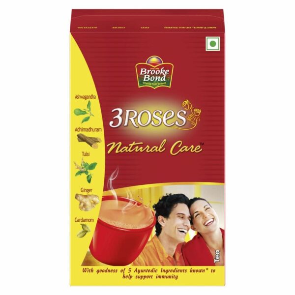Brooke Bond 3 Roses Natural Care Tea 500g