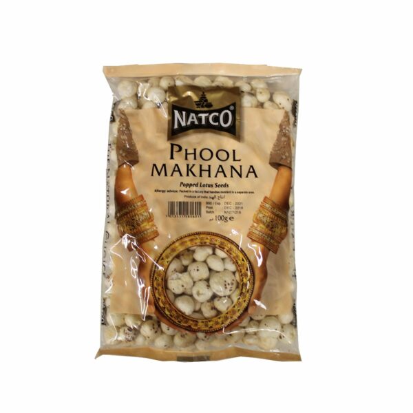 Natco Phool Makhana (Popped Lotus Seeds) 100g