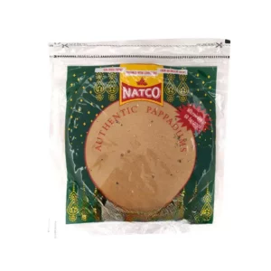 Natco Black Pepper Pappadums 3" 100g