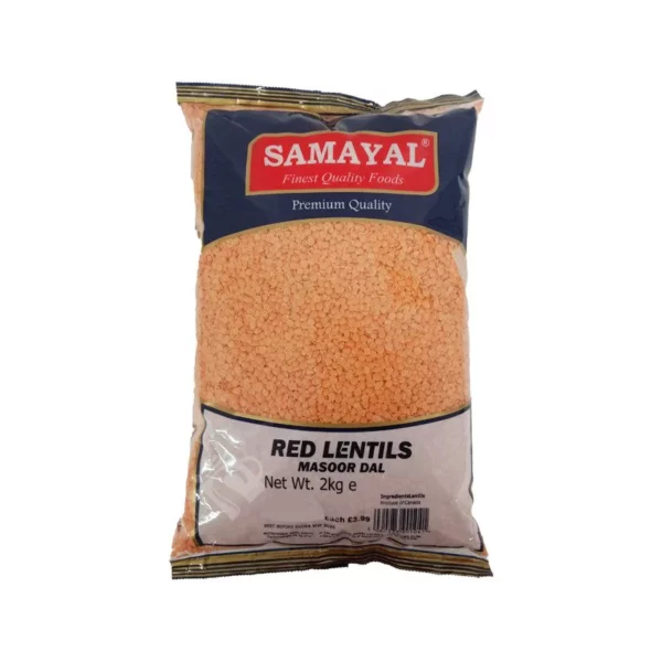 Samayal Masoor Dal (Red Split Lentils) 2kg