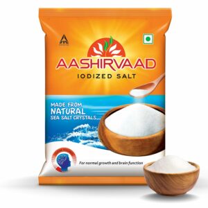 Aashirvaad Iodised Salt 1Kg